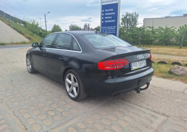 Audi A4 cena 37500 przebieg: 249000, rok produkcji 2008 z Września małe 67